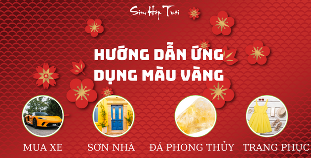 màu vàng hợp mệnh gì