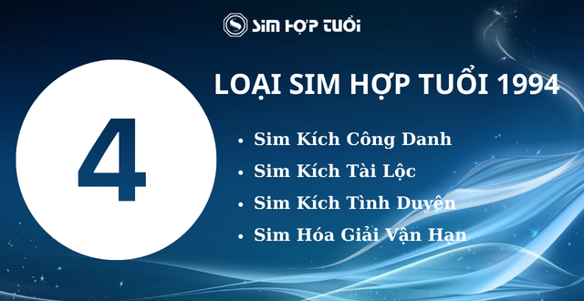 các loại sim hợp tuổi 1994